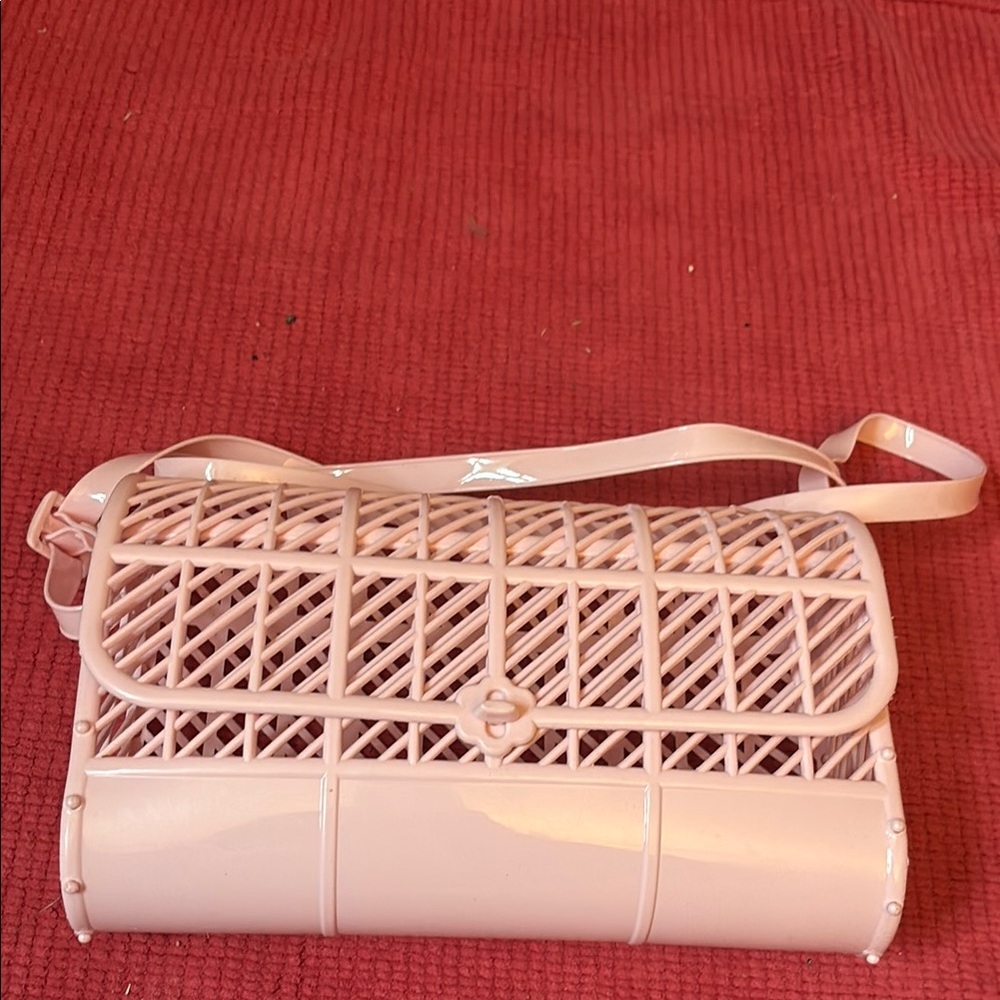 Chic Pink Crossbody Bag